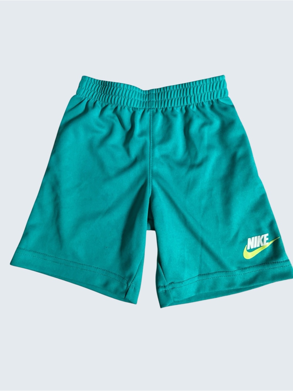 Nike Kids Teal Athletic Shorts size 4-5 - Picture 1 of 10